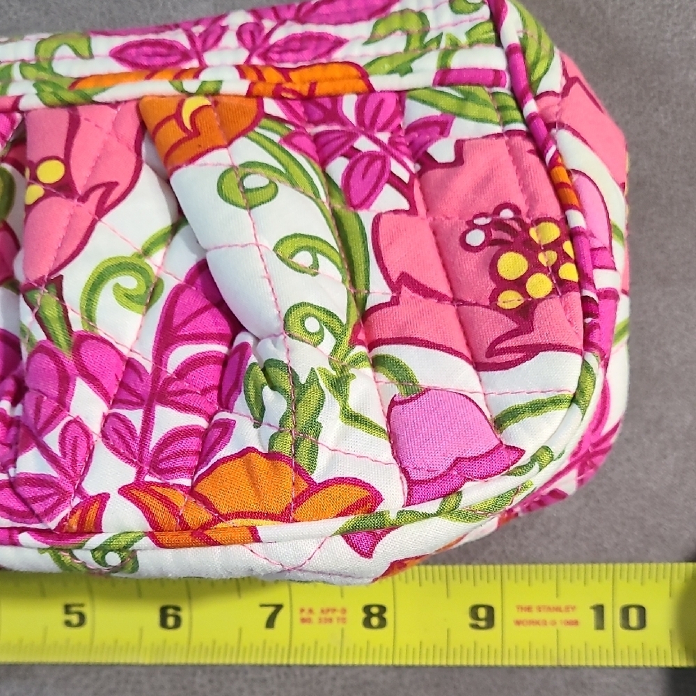 Vera Bradley Pink and Orange‎ Floral Crossbody Bag - Picture 6 of 15